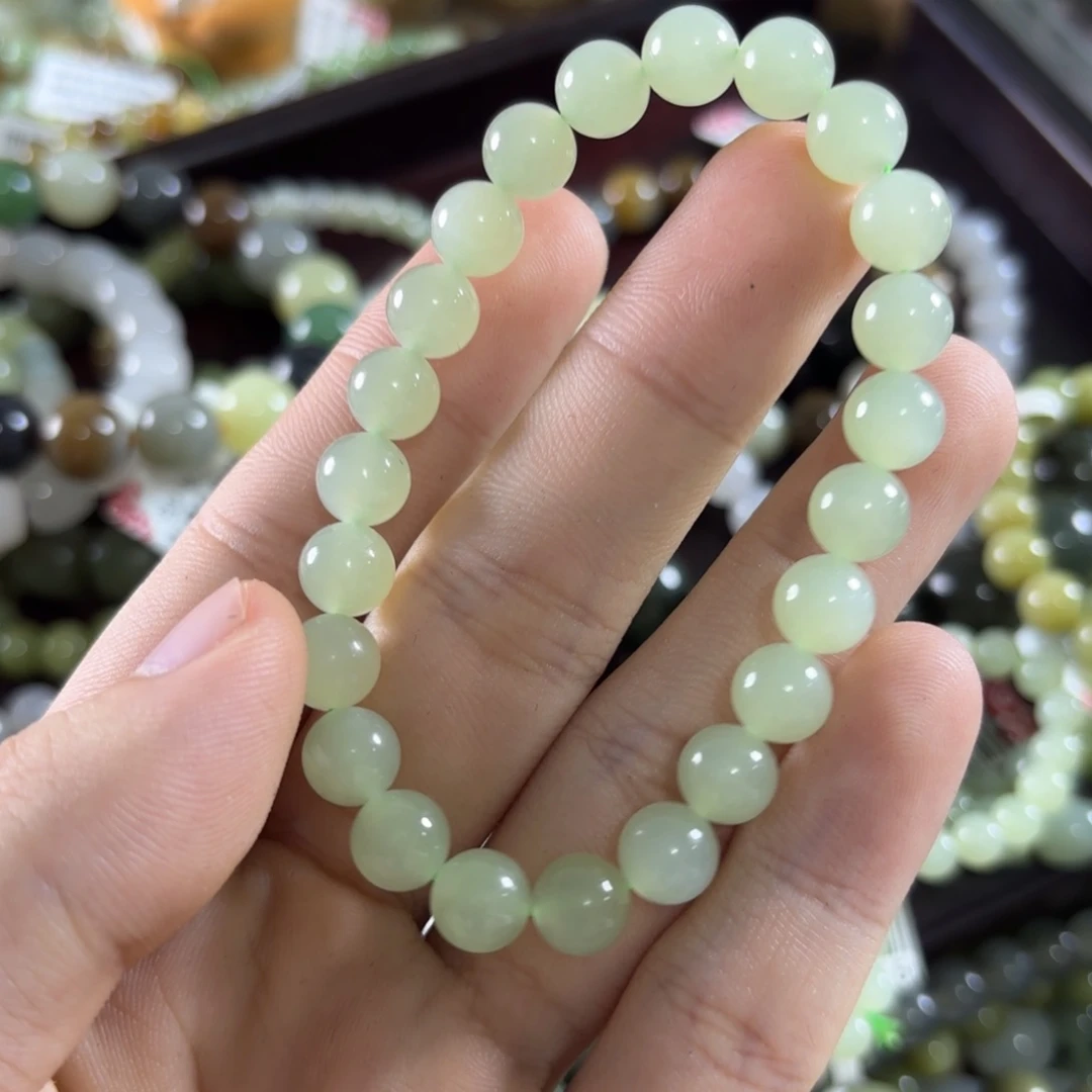 和田玉未镶嵌手链197