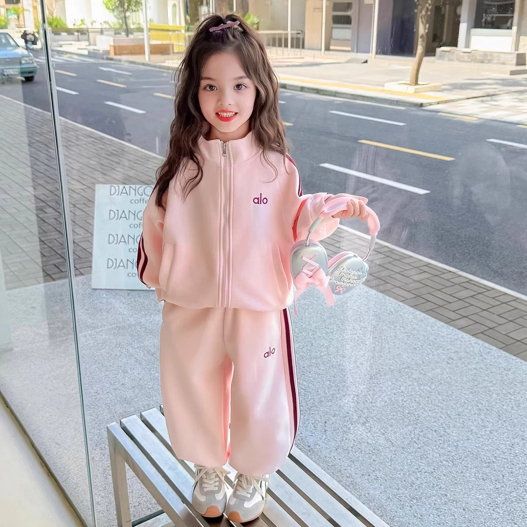 春秋季女童套装2025新款儿童洋气小女孩2025年款衣服儿童