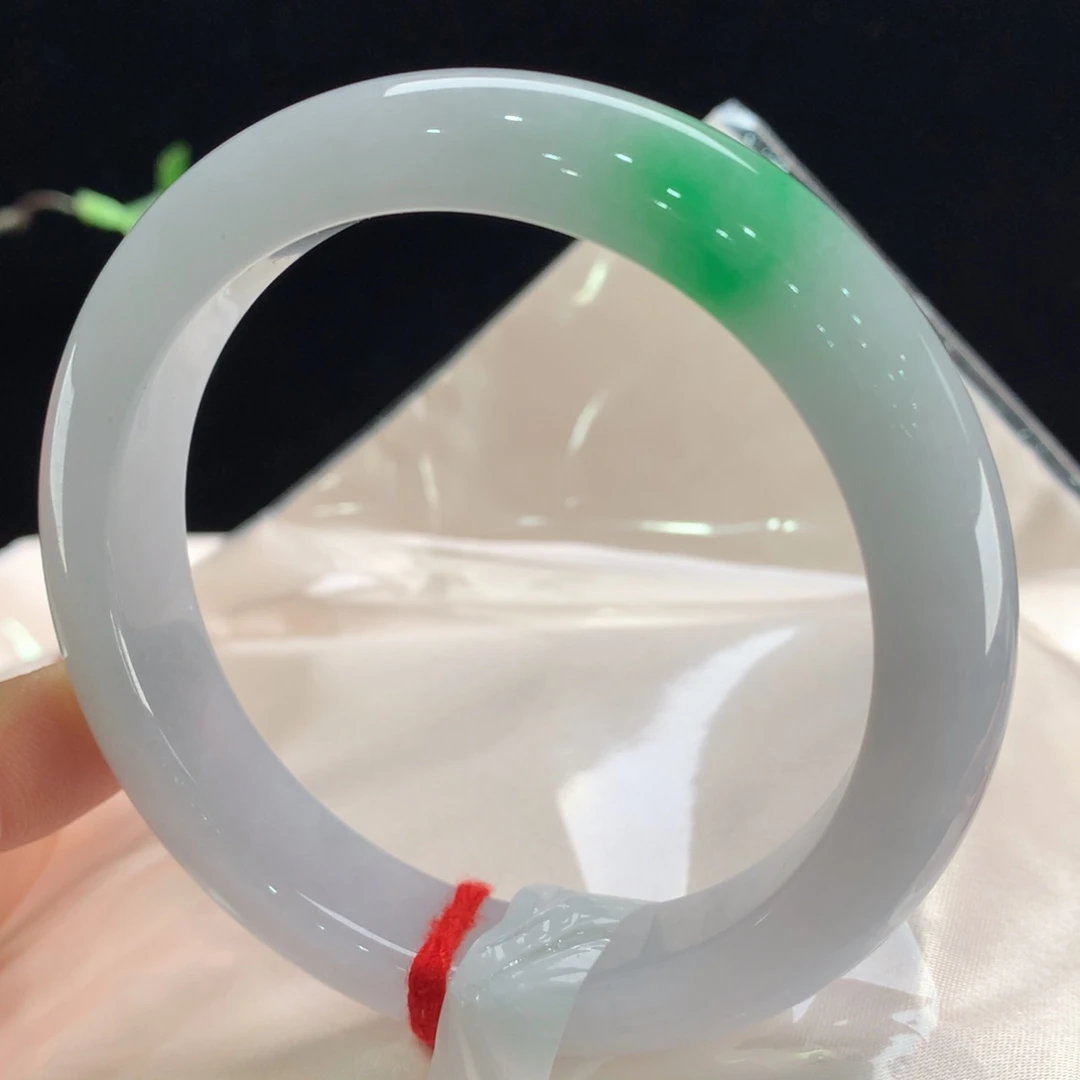 翡翠未镶嵌手镯0354