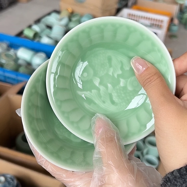 小米茶器龙泉青瓷