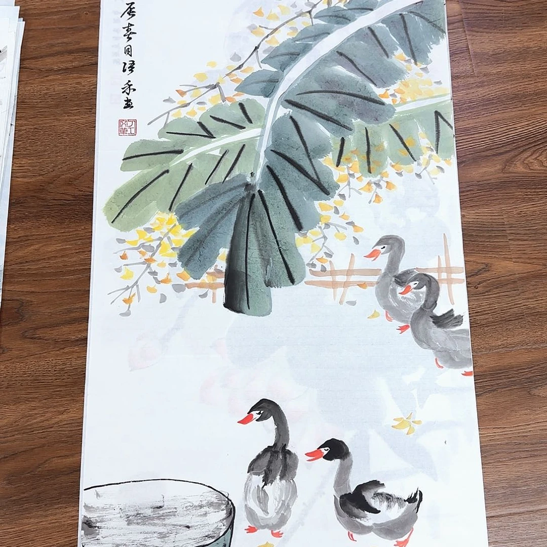 国画国画作品集一个