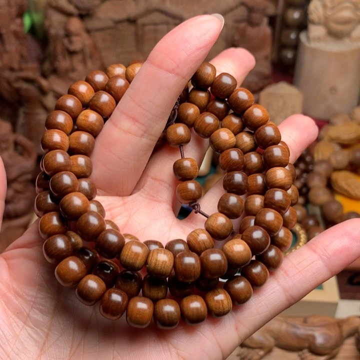 檀香木手串/手链老山檀78横纹沉水