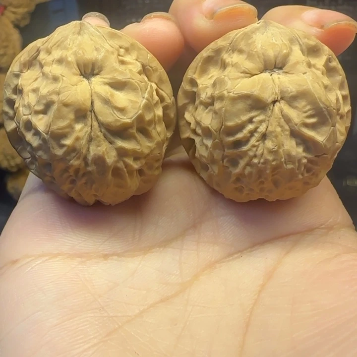 吊坠文玩核桃无相莲花八方来财鬼脸元宝