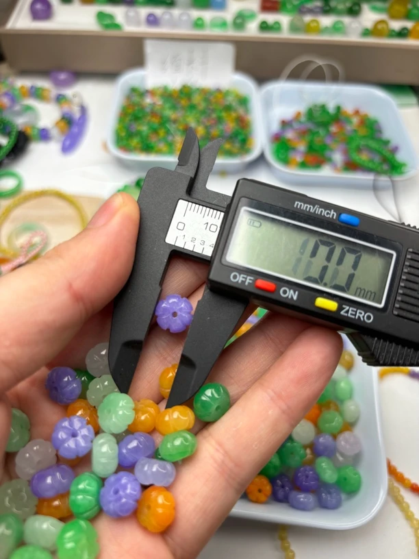 多宝珠南瓜珠梅花珠10mm手工diy文玩配珠