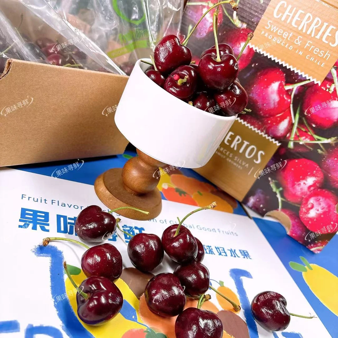 11月21日 海运 智利车厘子桑缇娜 3JD 原箱 净重5斤 内附果径卡