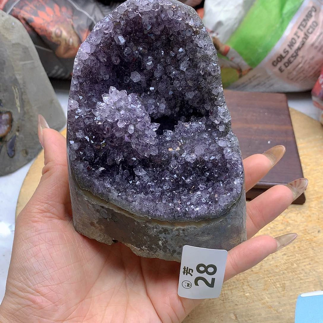 紫晶大型摆件（非配饰）未镶嵌