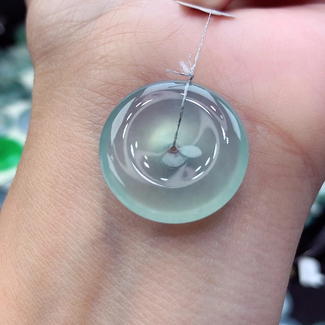 颈饰未镶嵌翡翠编号82尺寸22.5-5.6