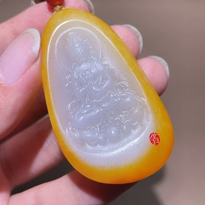 和田玉颈饰未镶嵌Y