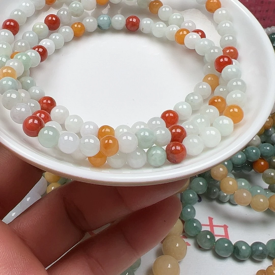 翡翠手链未镶嵌喜*货主老华