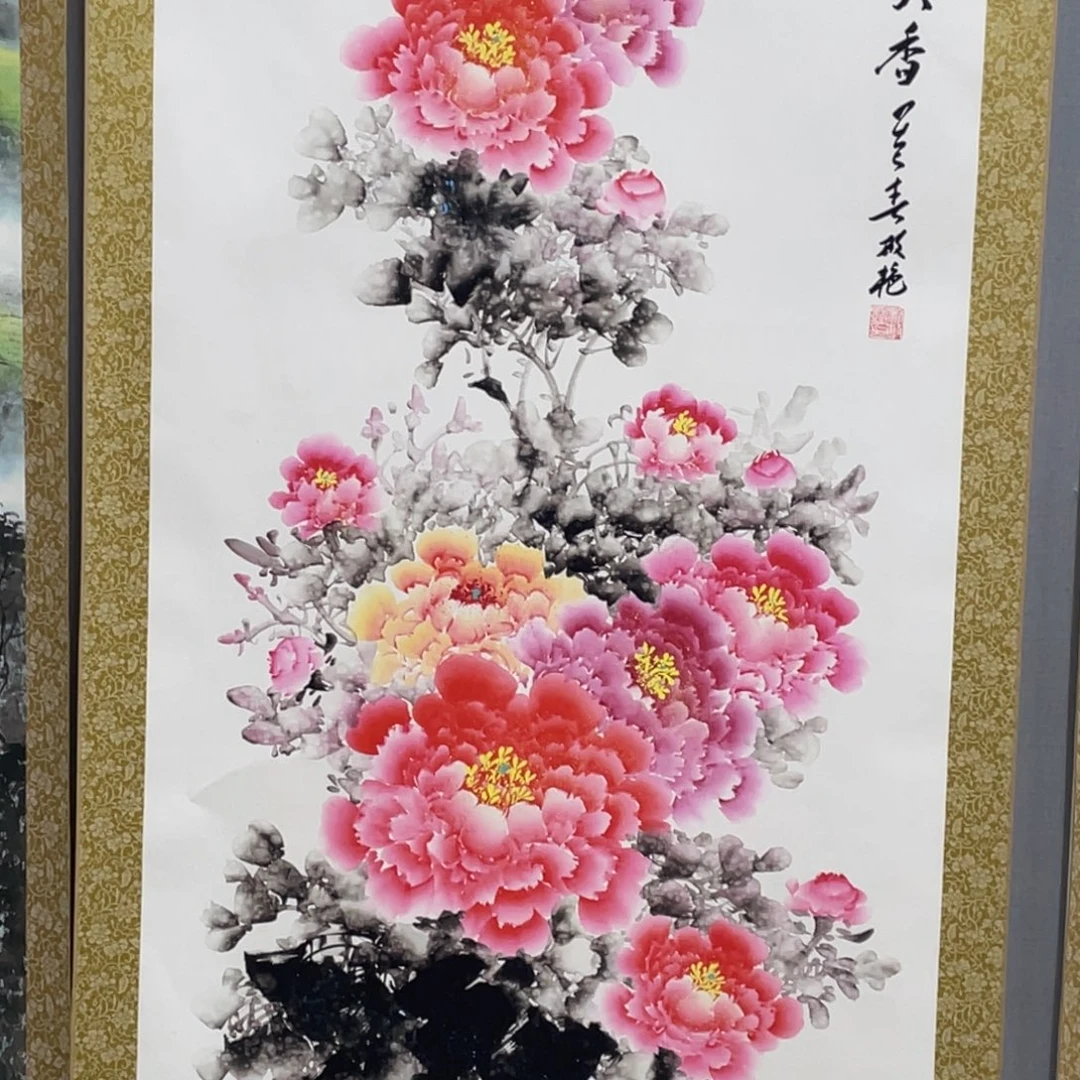 国画老师手笔手绘作品y