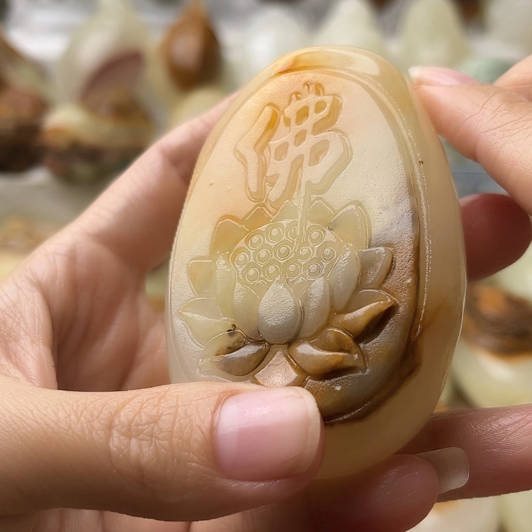 石材古青石不退换佛莲