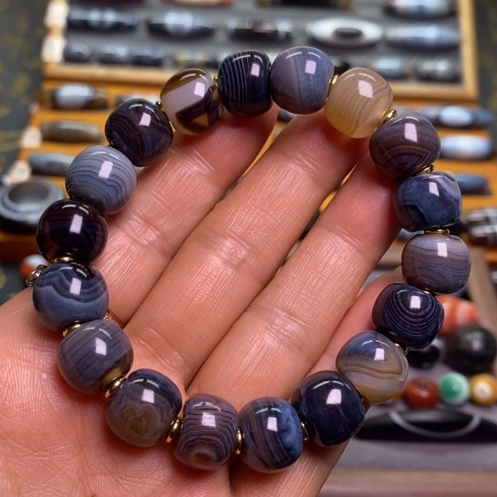 未镶嵌玛瑙/玉髓珠宝半成品