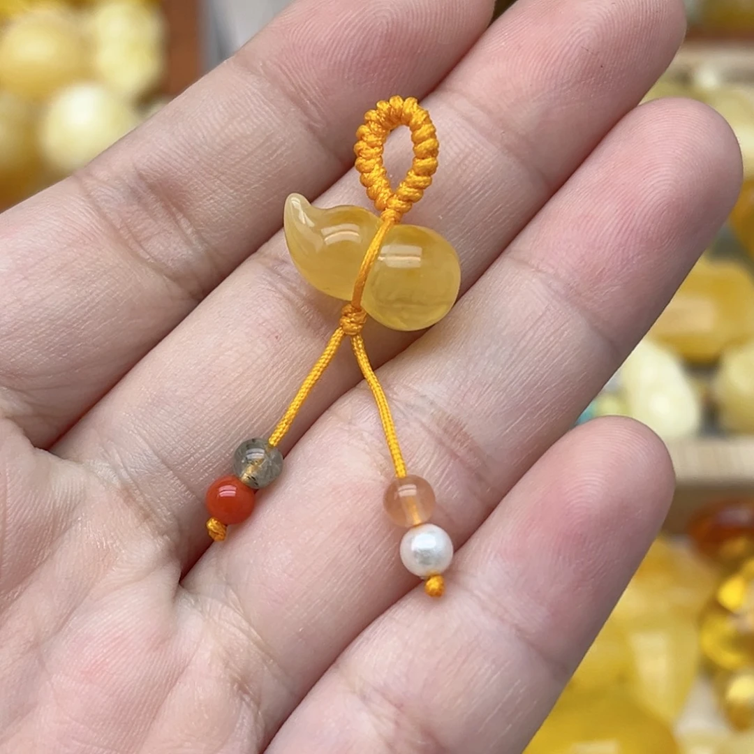 裸石蜜蜡未镶嵌天然