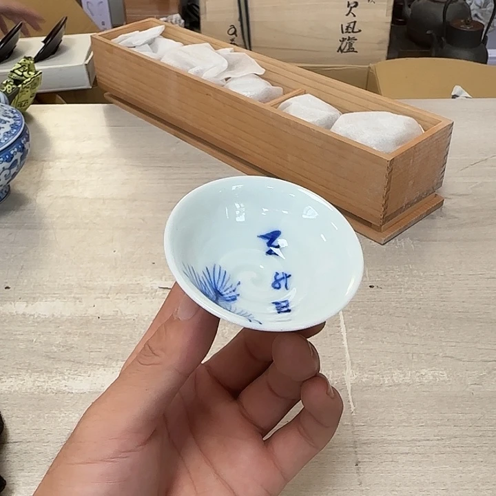 瓷片茶道具工艺品