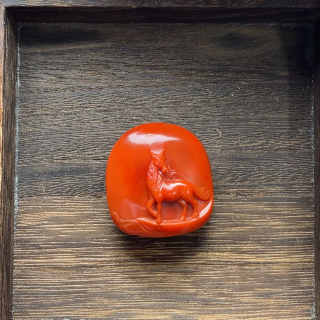 b***o南红玛瑙未镶嵌颈饰