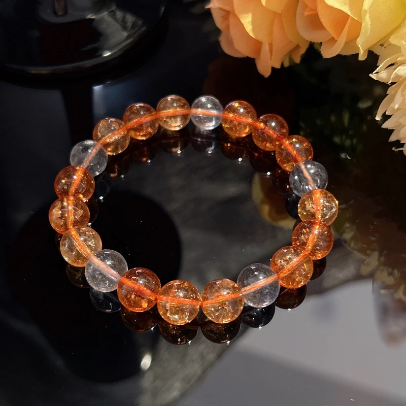 A451 卡10多宝金太阳手串[多样性发一]