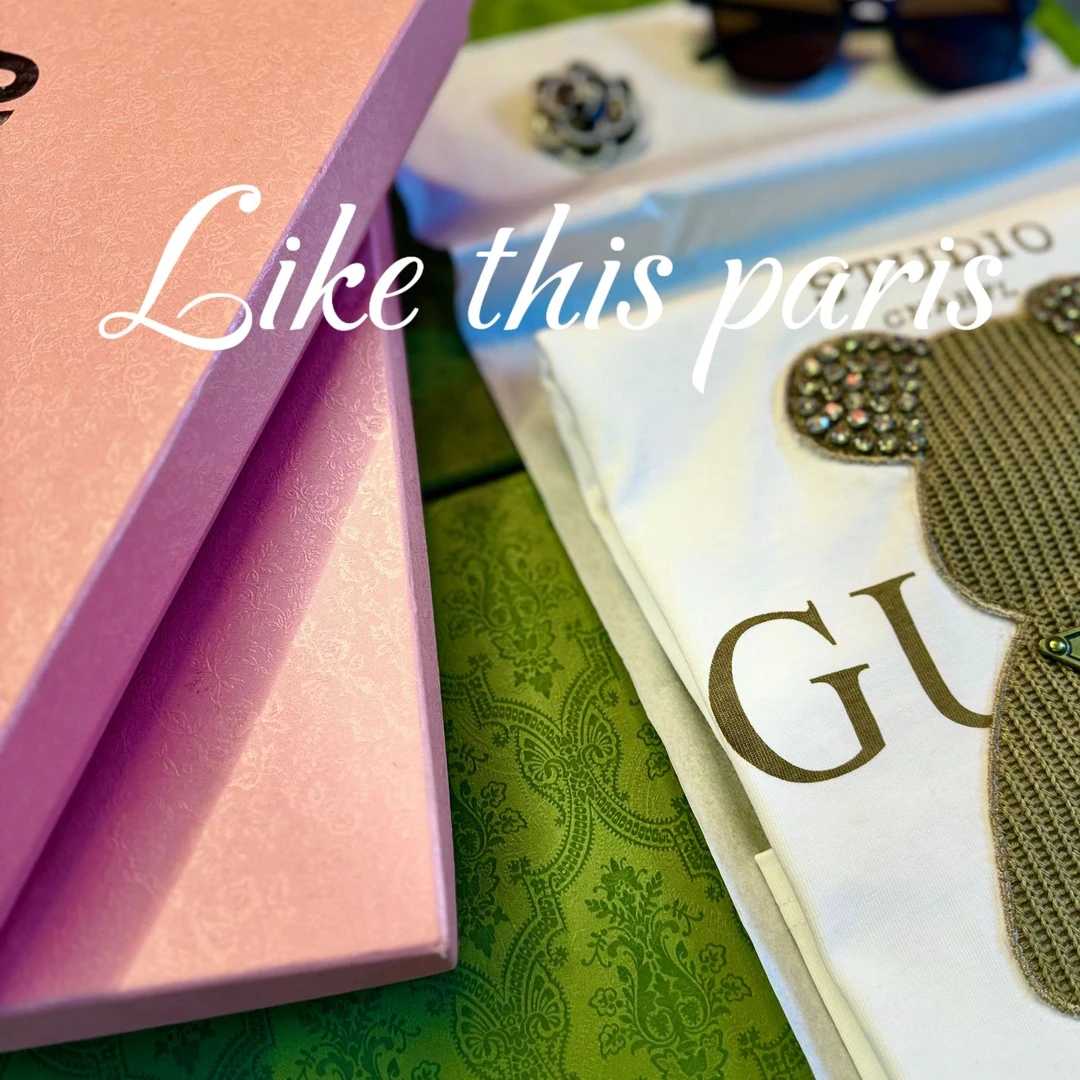 【小熊】重工3D立体手工绘画短袖 2025夏季百搭设计师款