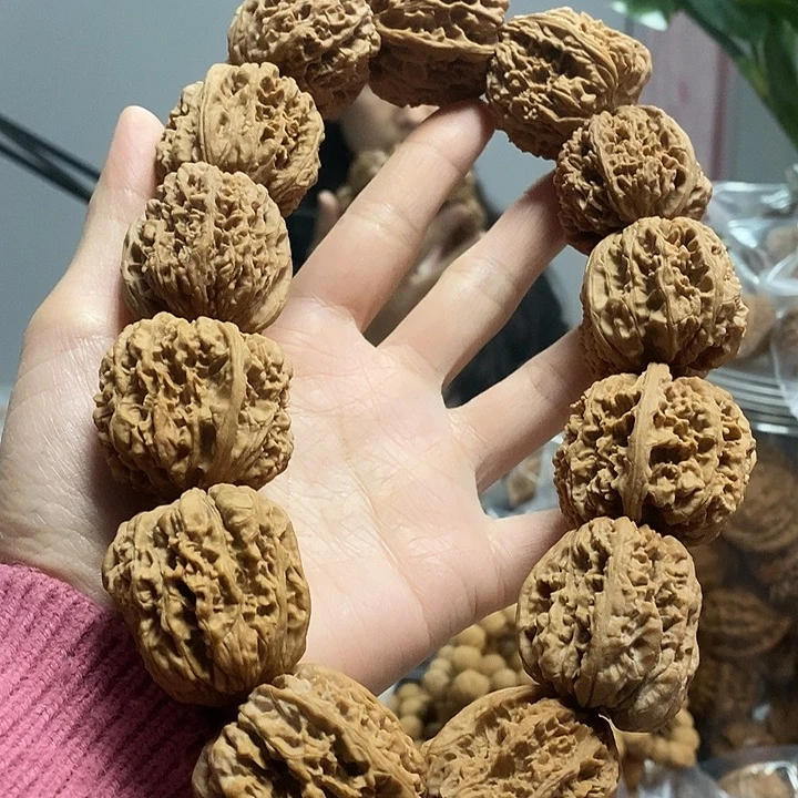 把件文玩核桃34翻天印手持