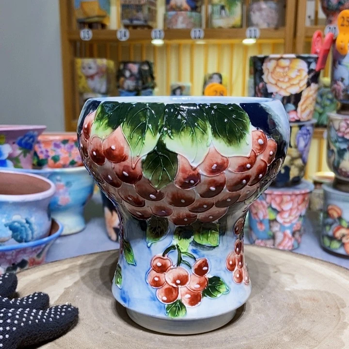 景德镇艺术手绘作品