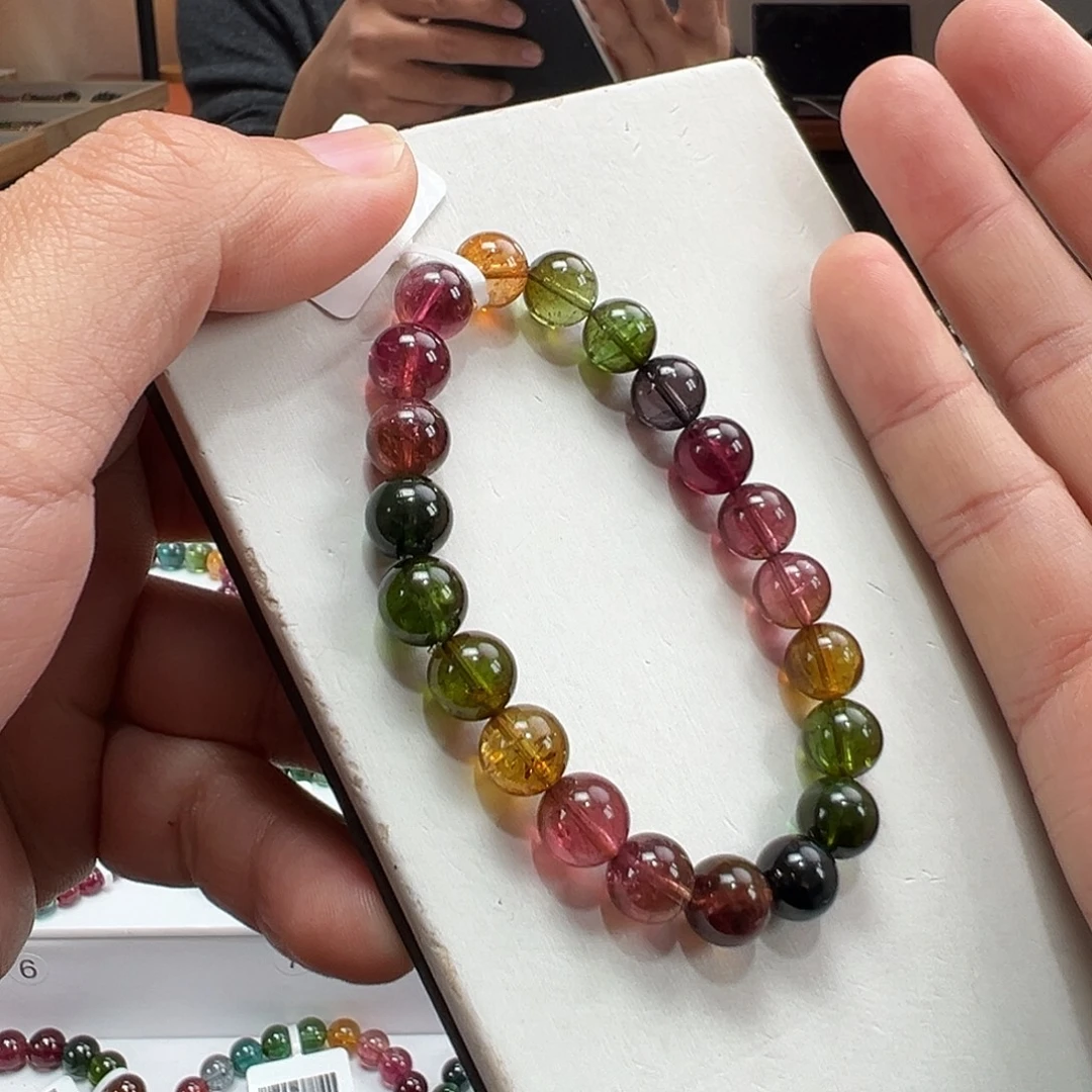 未镶嵌手串碧玺9mmmmmmmmmmmm