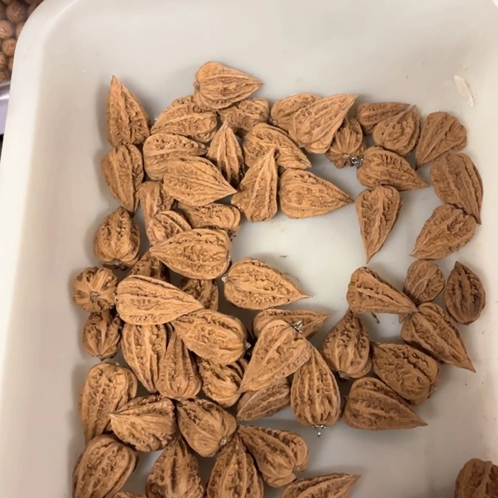 桃核吊坠t*y野生精品小核桃散籽