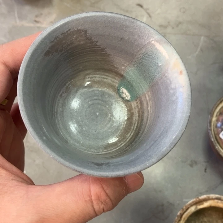 柴烧杯子宝瓶大放漏。