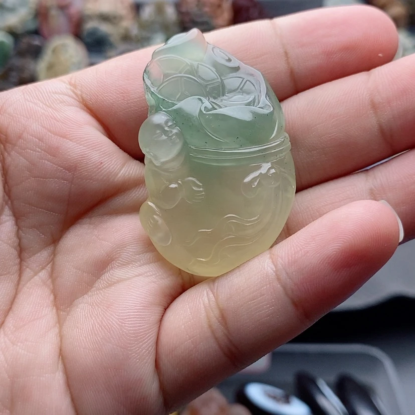 【闪购商品】未镶嵌吊坠定制玛瑙