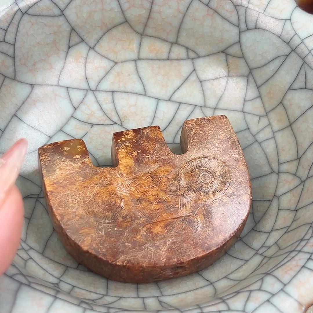 婵***儿瓷片精品挂件吊坠