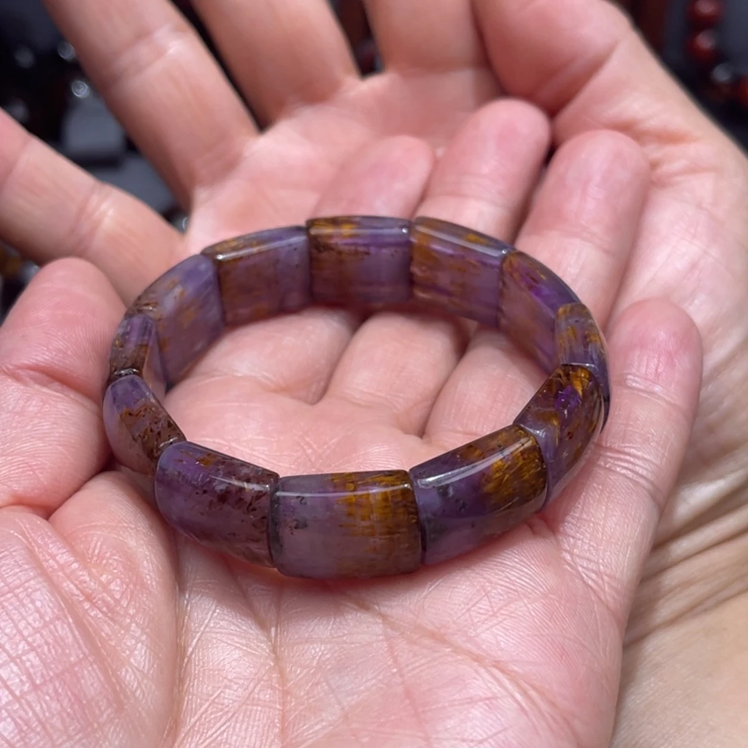 水晶手链未镶嵌嘻***哈极光23手链