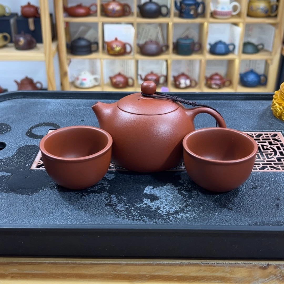 紫砂紫砂蒋小东西施（一壶两杯）