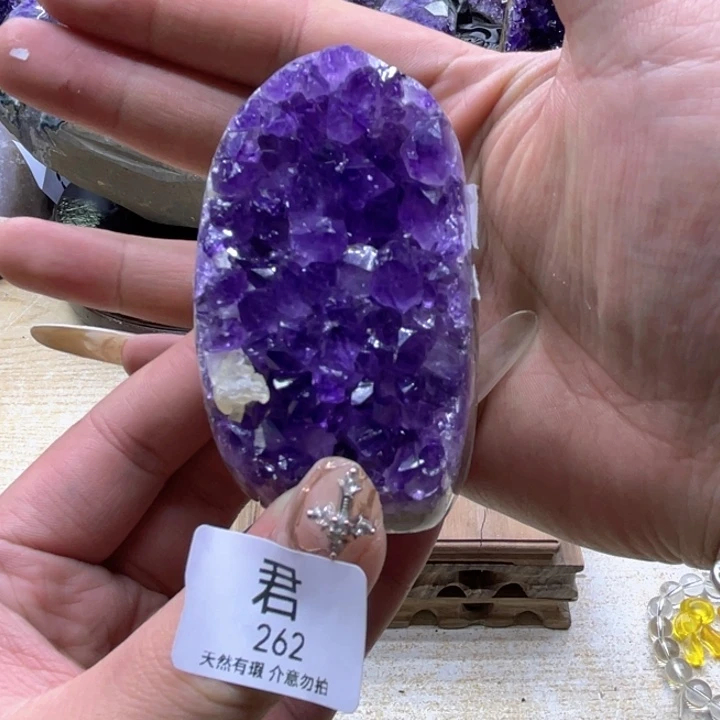 未镶嵌珠宝半成品紫晶