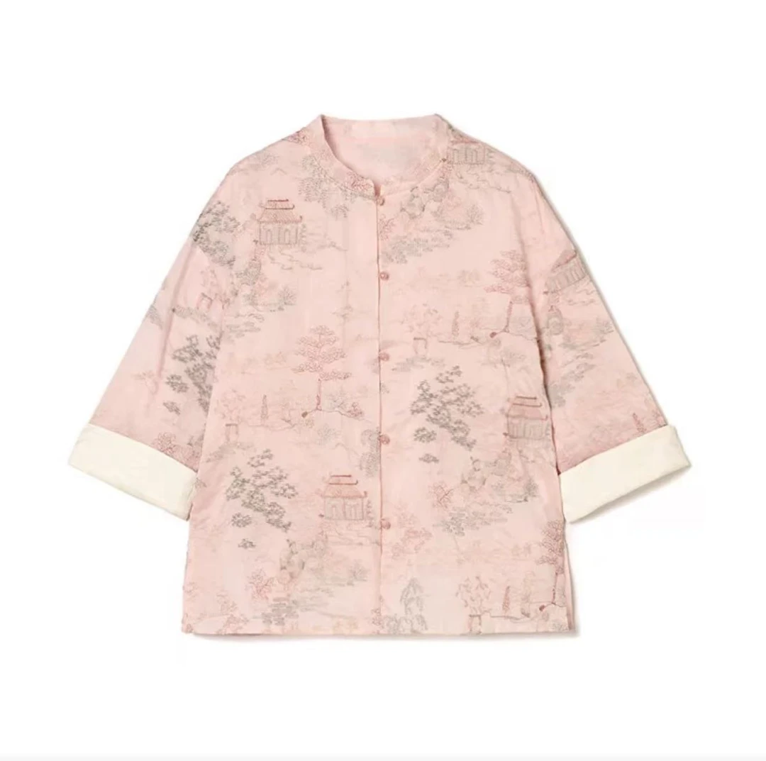 【外套】高档新款上衣设计感时装女装服装4322[JLYS]Q