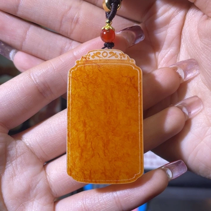 和田玉挂件未镶嵌吴*丝