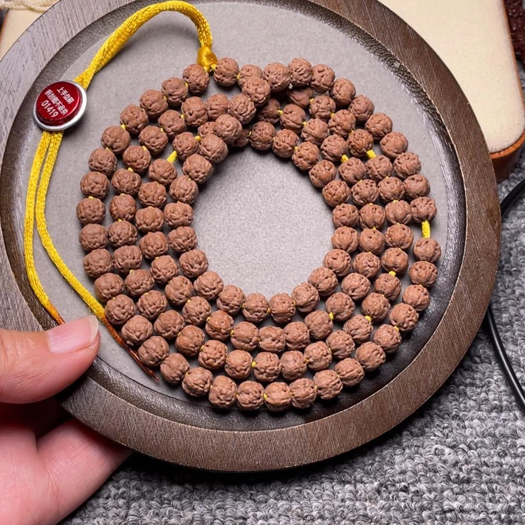 手串金刚菩提刘*生精品毕业佛手108尺寸7.5