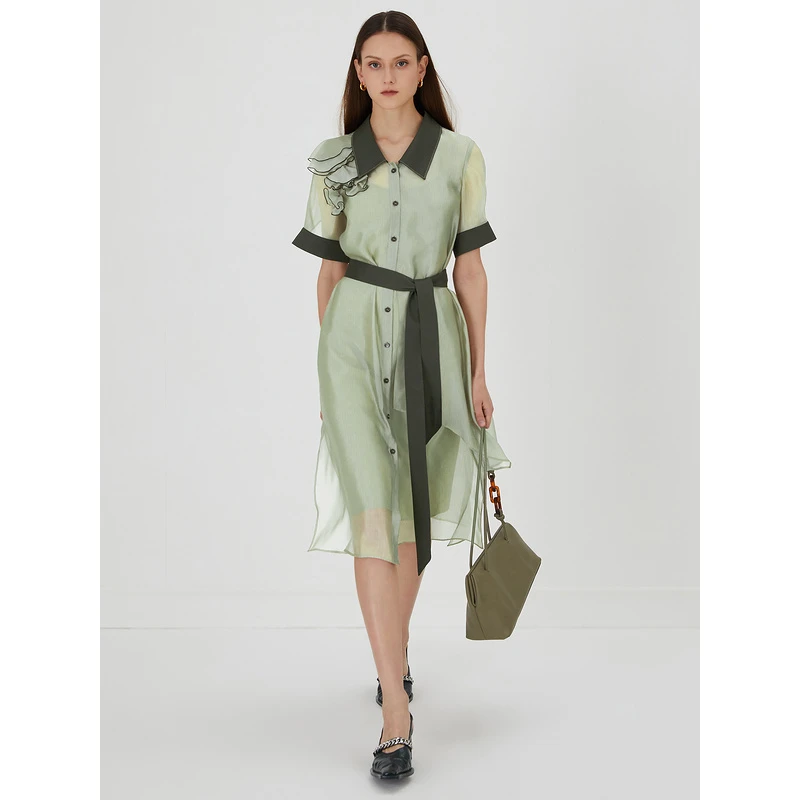 【九月】莱芙艾迪儿连衣裙（赠吊带衫）1E2L93010