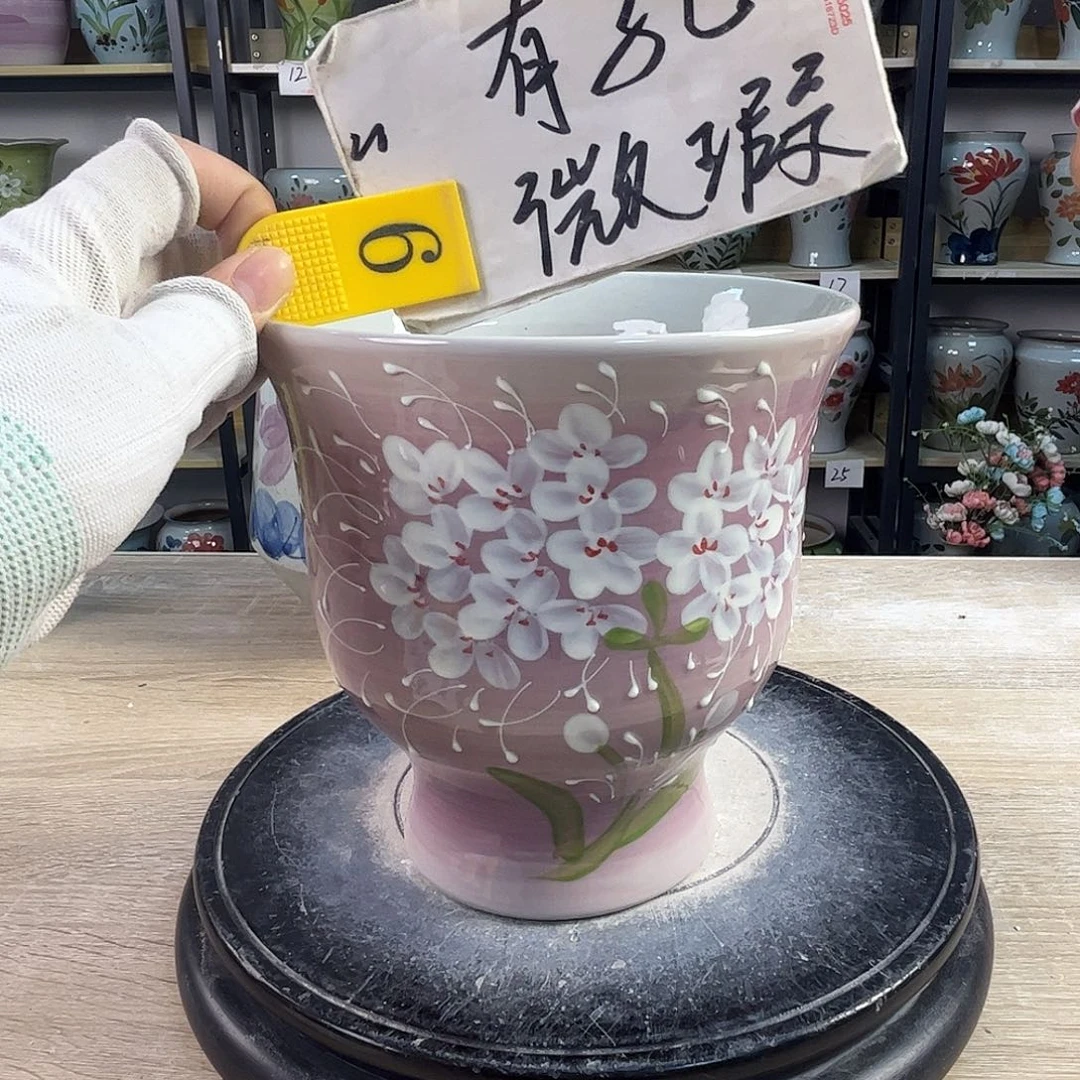 罐1tc景德镇陶瓷花盆