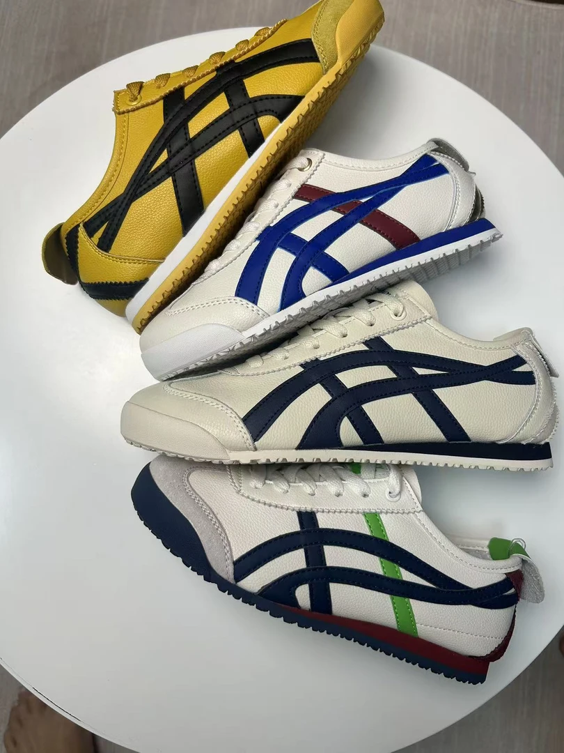 夏季新款真皮时尚透气百搭运动休闲鞋男女情侣阿甘鞋德训鞋男士