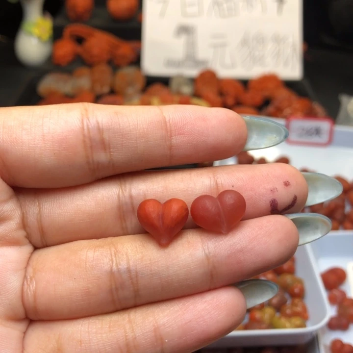 南红玛瑙未镶嵌颈饰