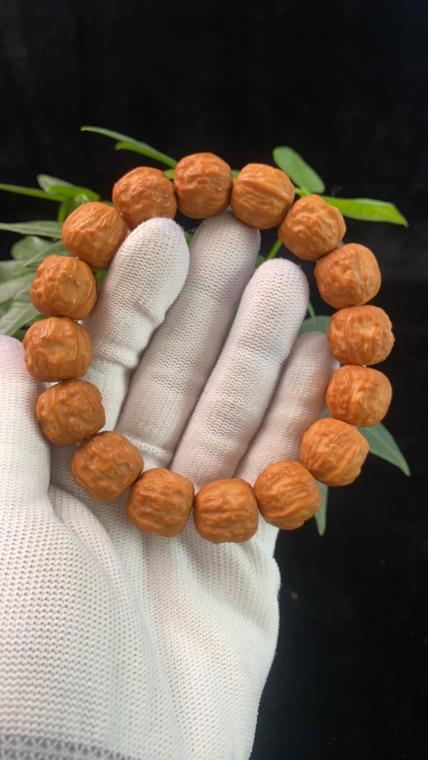 大安出品  毕业级  全品猴头核桃手串（大蛤蟆头）