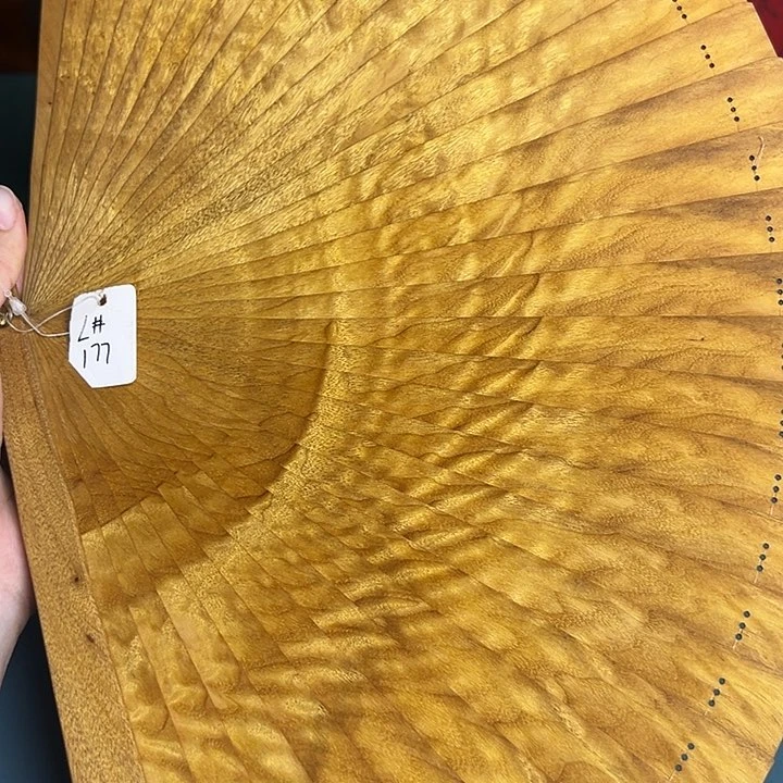 金丝楠金丝楠木折扇L177,26cm