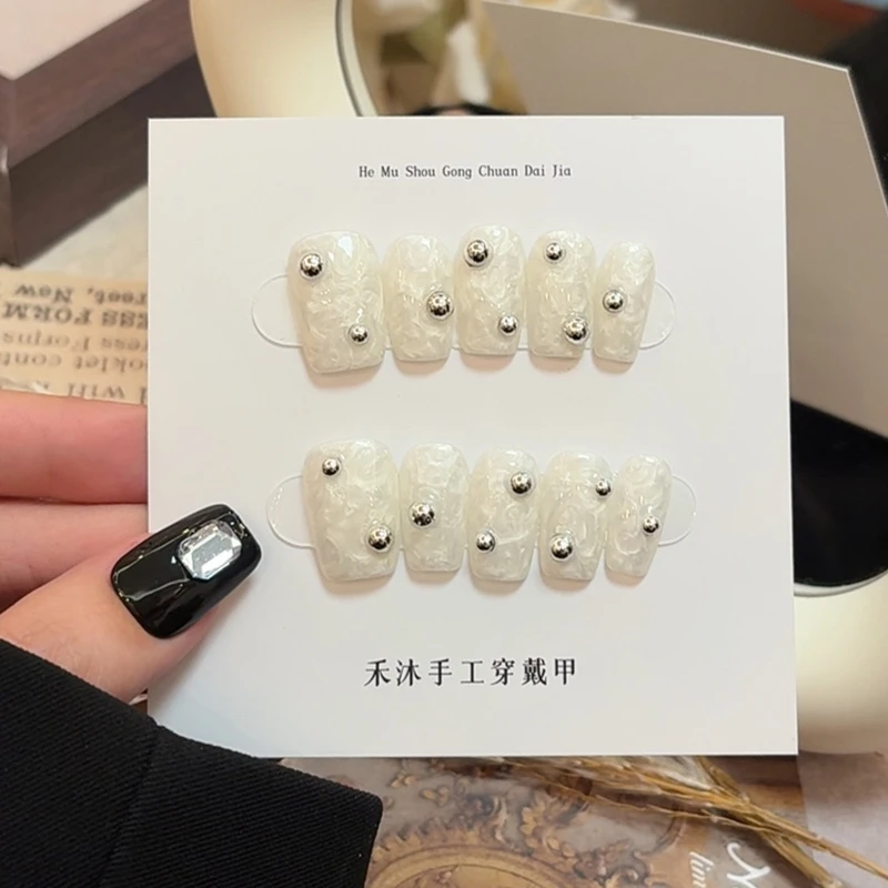 【白螺】——禾沐手工穿戴甲