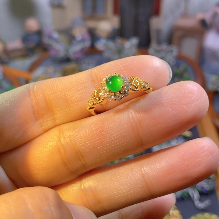 【闪购商品】银S925镶嵌挂件翡翠