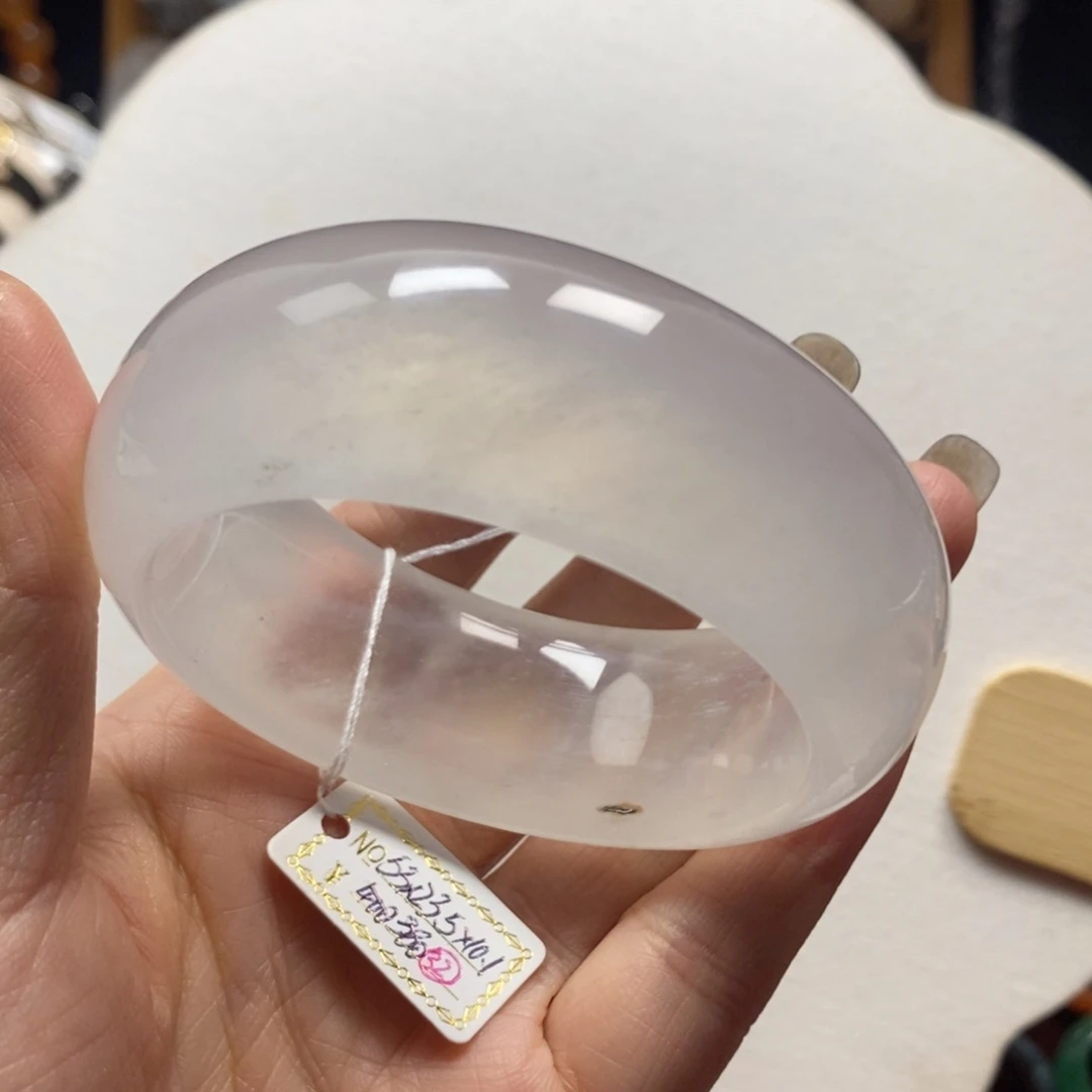 石英质玉未镶嵌手镯53圈特价不退换32号