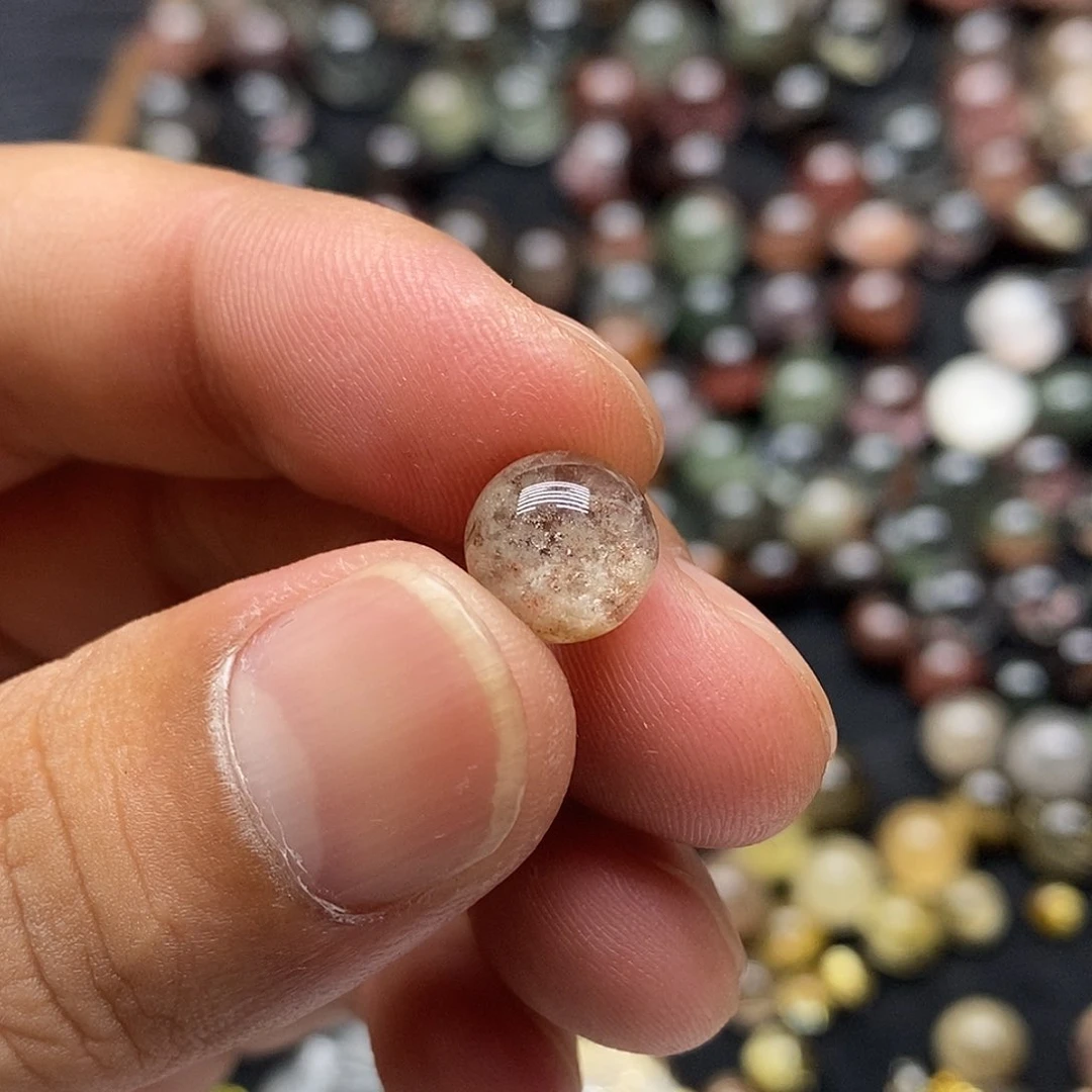 水晶珠宝半成品未镶嵌