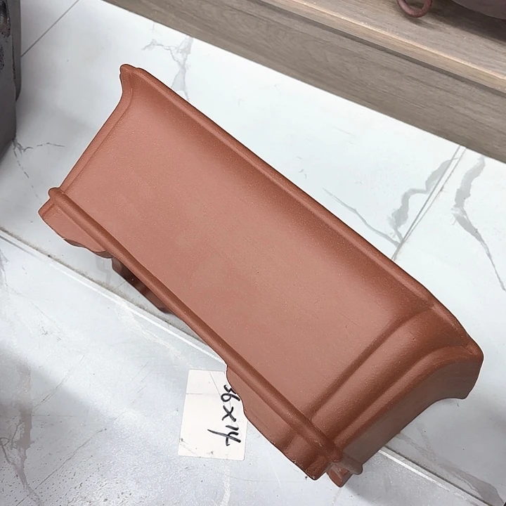 紫砂花盆紫砂的颜色很好看呀