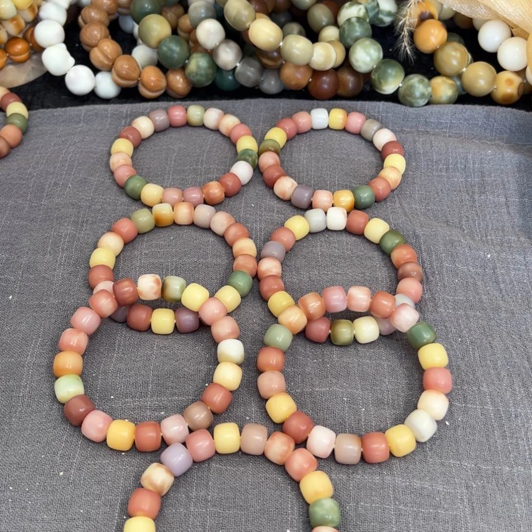 菩提根/象牙果吊坠桃花枝卡12