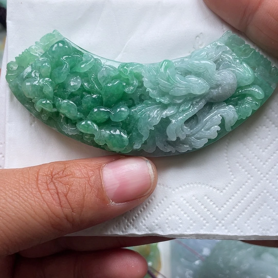 颈饰未镶嵌翡翠翡玉缘翡翠