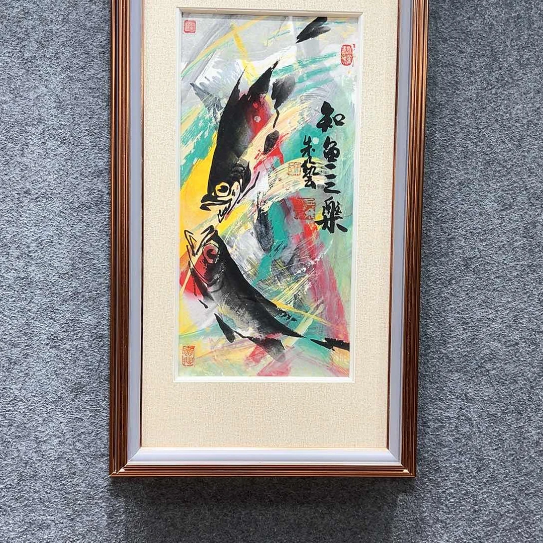 国画纯手绘系列画心