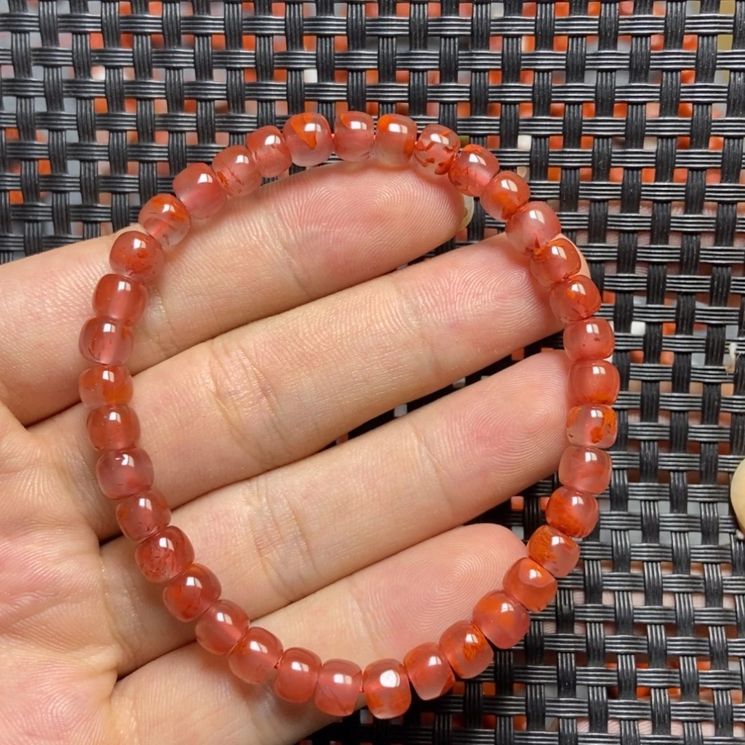 南红玛瑙未镶嵌手串6mm