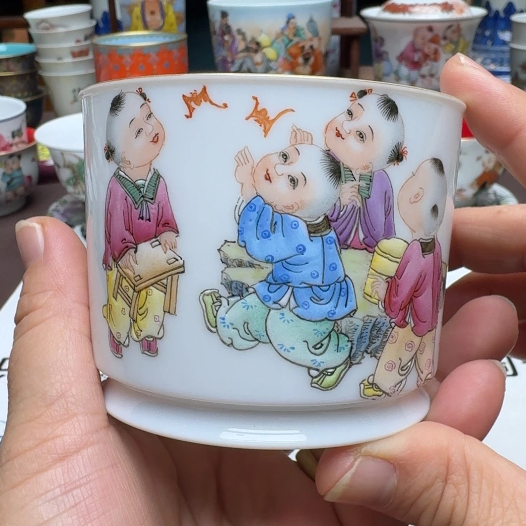 景德镇手工手绘展示